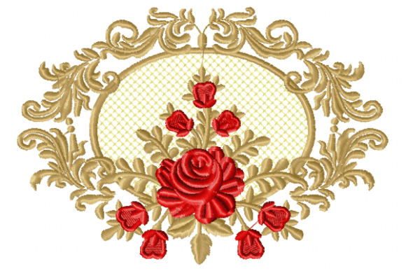 Bouquet Roses: Elevating Holiday Embroidery Collections