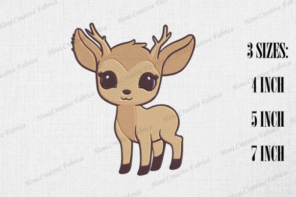 Cute Deer Embroidery: A Seller’s Review for Etsy Success