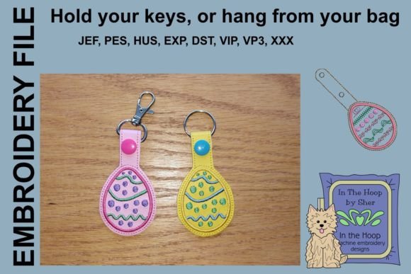 Review: Easter Egg Key Fob for Holiday Crafts