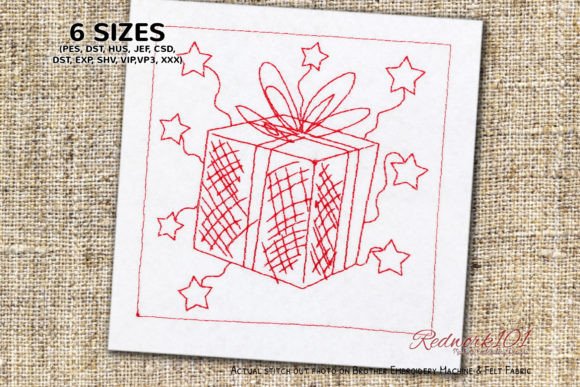Review: Happy Birthday Gift Box Lineart Design