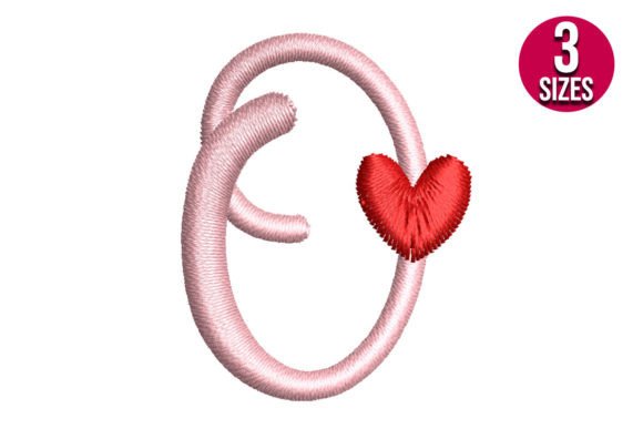 Review: Letter O with Heart for Real Embroidery Projects