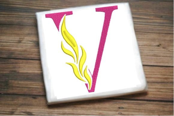 Review: V Letter Beautiful Fire Alphabet for Boutique Sweatshirts