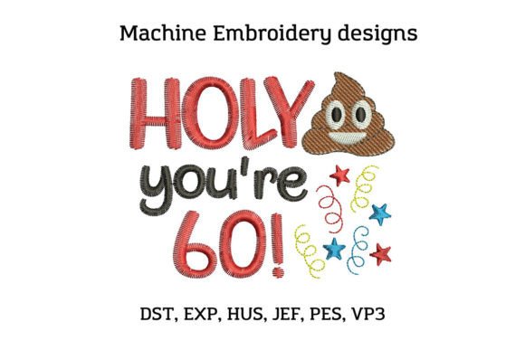Reviewing 60th Birthday Embroidery for Craft Fair Success