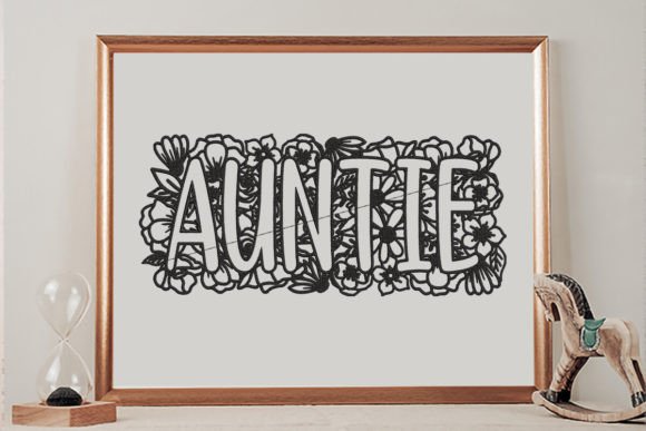 Reviewing Floral for Auntie for Small Business Merch