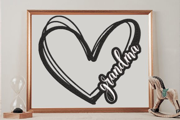 Reviewing Grandma Heart for Mother’s Day Embroidery