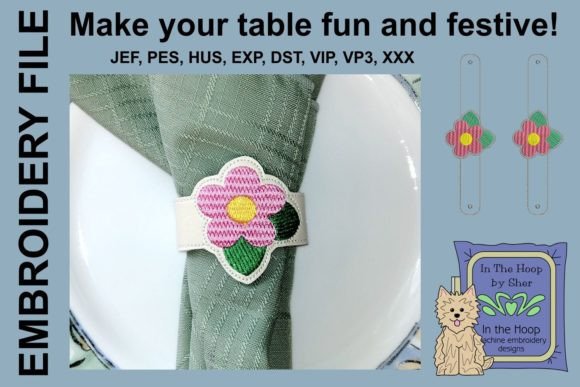Spring Flower Napkin Ring: A Designer’s Review