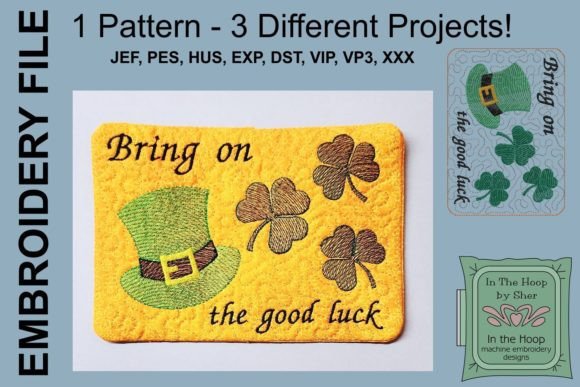 St Patrick’s Day Mug Rug: A Designer’s Review
