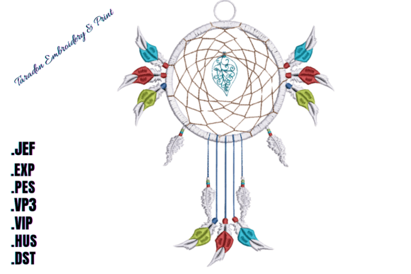 White Dream Catcher with Gem: A Boho Craft Fair Review
